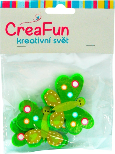 Súprava motýľov na kreatívne hranie, 3 ks – Sparkys