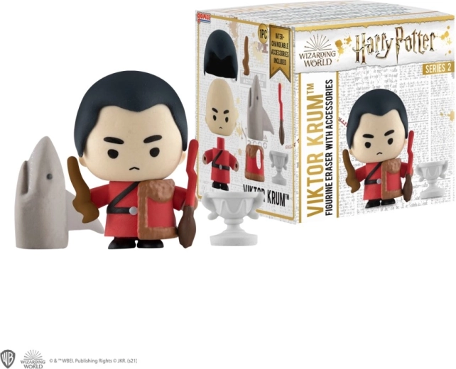 Harry Potter gumová figúrka Viktor Krum (Séria 2)