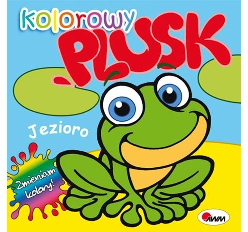 Kúpacej knižka meniaca farby – jazero