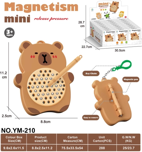 Magnetická tabuľka kapybara