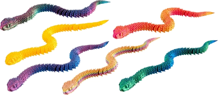 Magický 3D had zmija 30 cm