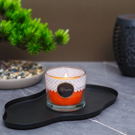 Vonná sviečka s vôňou korenistej tekvice 70 g