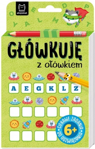 Premýšľam s ceruzkou – zelená knižka hádaniek pre deti 6+