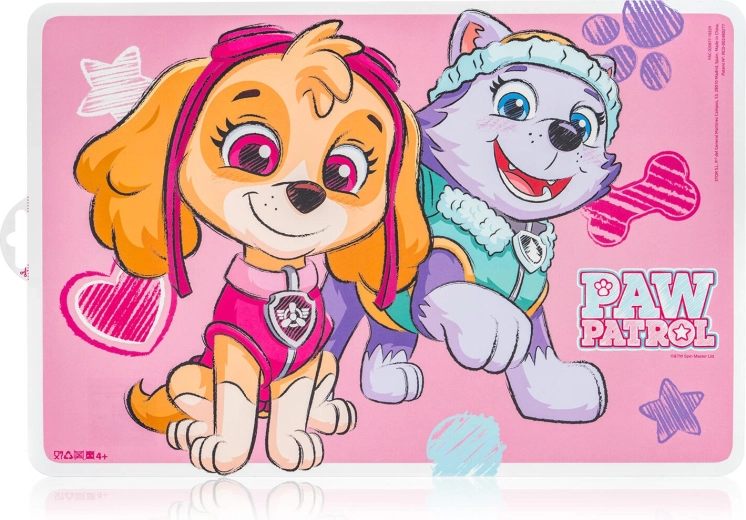 Plastové detské prestieranie PAW PATROL Girl 43 × 28 cm