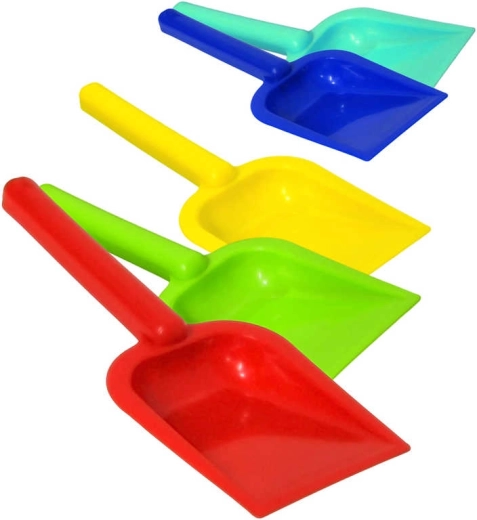 Detská lopatka na piesok 19 cm plastová (5 farieb) - 1 kus