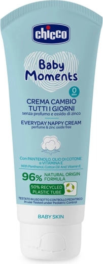 Chicco krém na detský zadoček Baby Moments 100 ml