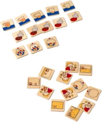 Toys for Life radenie obrázkov – od plného k prázdnemu (učenie o objeme)