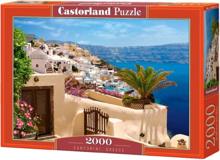 Castorland puzzle Santorini, Grécko 2000 dielikov
