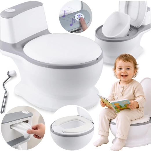 Ricokids interaktívny hrací nočník v tvare WC pre deti