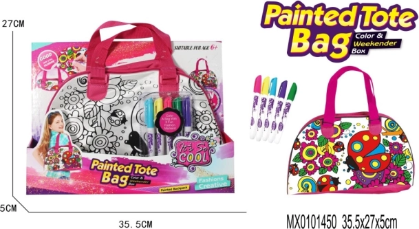 Kabelka na vymaľovanie Weekender