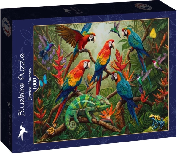 Bluebird puzzle Tropická harmónia 1000 dielikov
