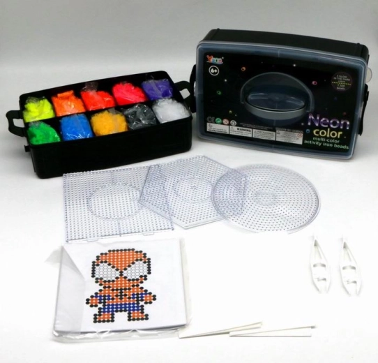 Fluorescenčné zažehľovacie koráliky 10 000 ks