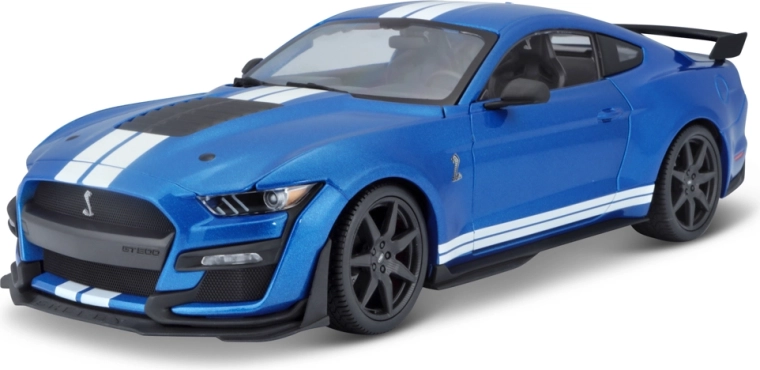 Maisto Ford Shelby GT500 2020 kovový model auta 1:18 modrý