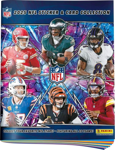 Album NFL Sticker & Card Collection 2025 - 1 kus