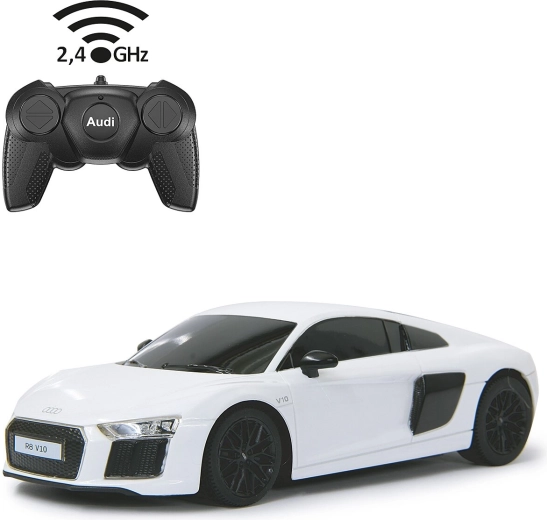 Jamara Audi R8 2015 RC auto 1:24 biele 2,4 GHz