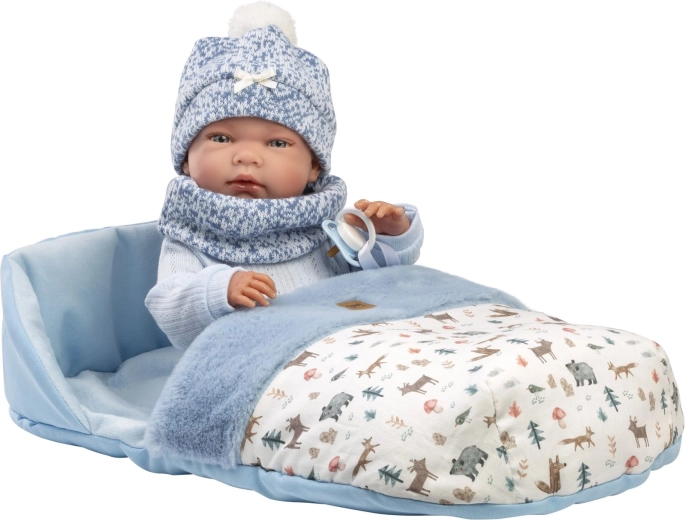 Llorens New born novorodenec chlapček realistická bábika 40 cm