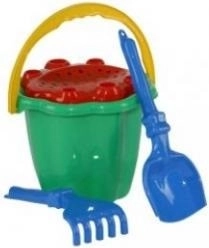 Súprava na piesok s vedierkom, sitkom a náradím