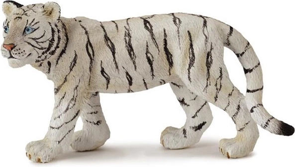 Collecta biely tiger – mláďa stojace figúrka