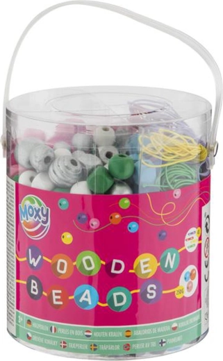 Drevené koráliky 250 g