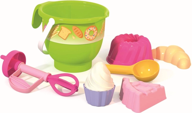 Androni sada na piesok pečenie s ručným šľahačom, 6 dielov