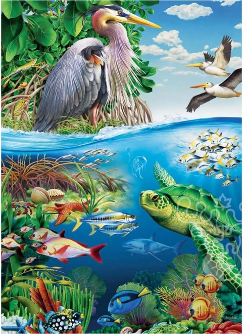 Rodinné puzzle Deň Zeme 350 dielikov COBBLE HILL