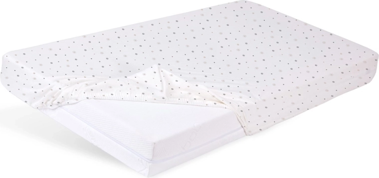 Babymatex napínacia jersey plachta do postieľky 60 × 120 cm – hviezdičky