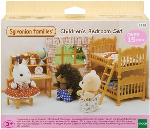 Sylvanian Families detská izba s poschodovou posteľou