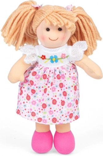 Bigjigs Toys látková bábika Georgia 25 cm