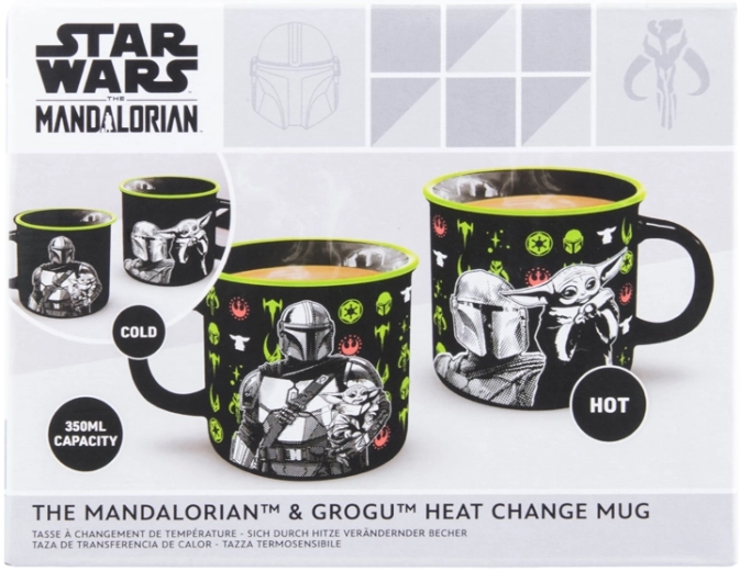 Hrnček meniaci farbu Star Wars The Mandalorian