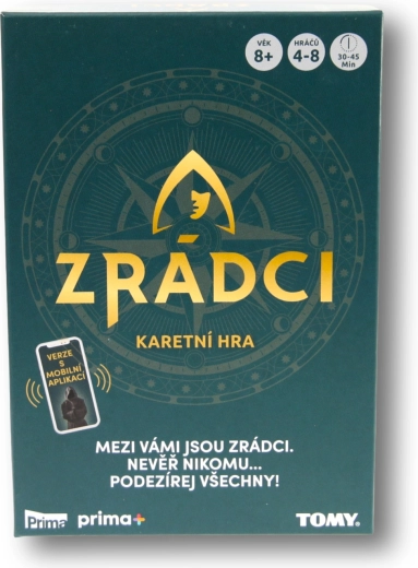 Zradcovia – kartová hra