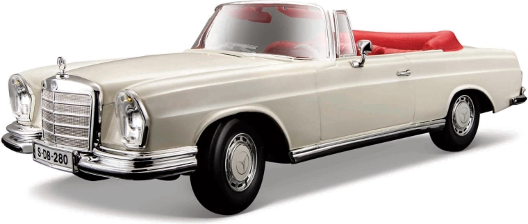 Maisto Mercedes-Benz 280SE cabrio krémový model 1:18