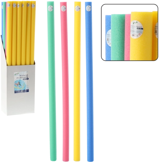 Plavecký penový nudel 160 cm – mix farieb