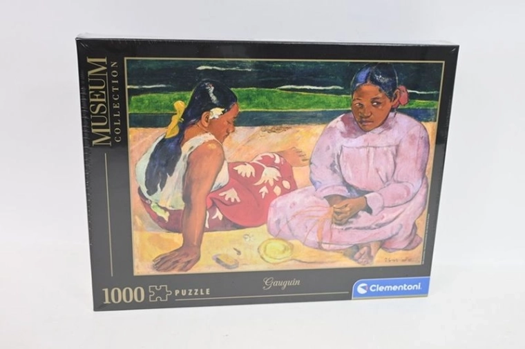 Puzzle Clementoni Museum Collection 1000 dielikov – Gauguin: Tahitské ženy na pláži