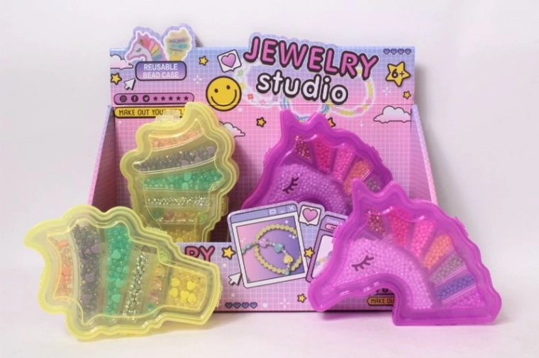Jewelry Studio kreatívna sada na výrobu šperkov jednorožec a zmrzlina