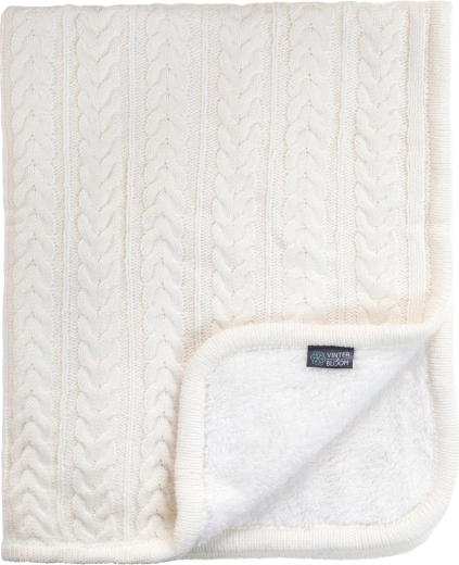 Vinter & Bloom deka Cuddly Ivory