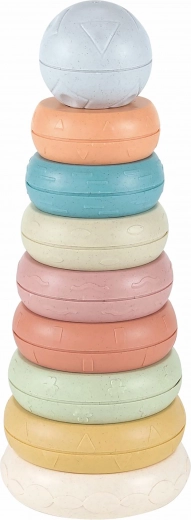 Pyramída s krúžkami 20,7 cm