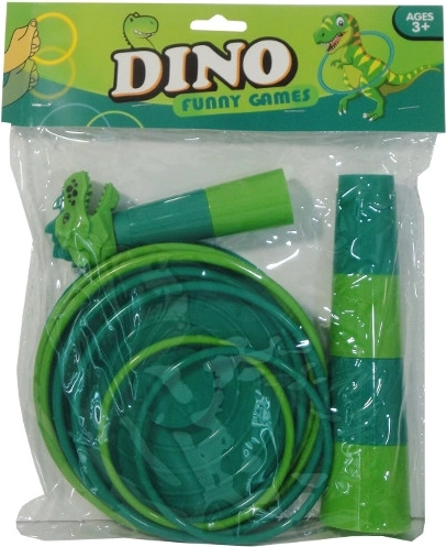 Detská hádzacia hra s dinosauřím terčom