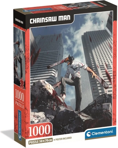 Puzzle CLEMENTONI Chainsaw Man 1000 dielikov