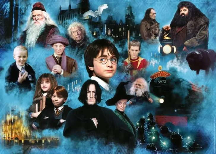 Ravensburger puzzle Harry Potter: svet kúziel 1000 dielikov