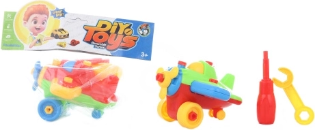 Skrutkovacie plastové lietadlo pre deti