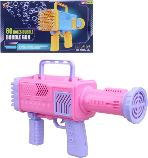 Elektrická bublinová pištoľ pre deti 31 cm
