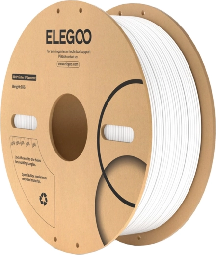 Elegoo ABS filament biely