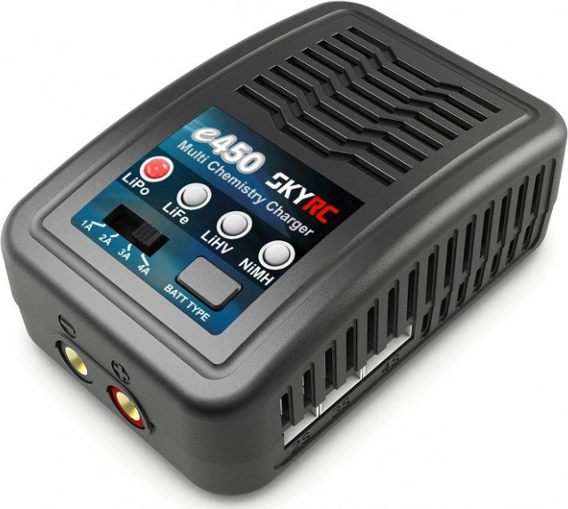 Nabíjačka SKYRC e450 pre LiPo, LiFe, LiHV a NiMH