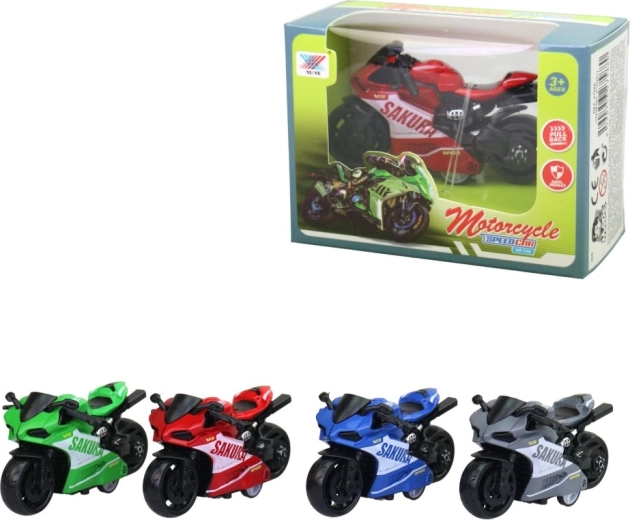 Pretekárska motorka - 1 kus