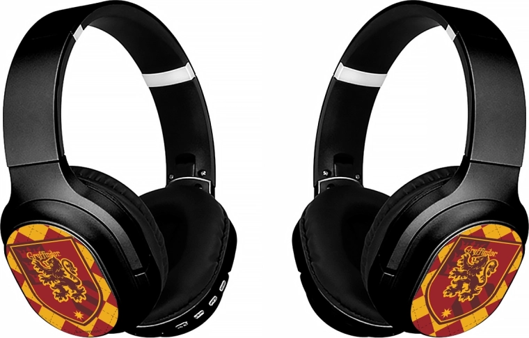 Bezdrôtové stereo slúchadlá s mikrofónom Harry Potter čierne