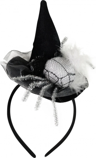 Čelenka s klobúčikom a pavúkom