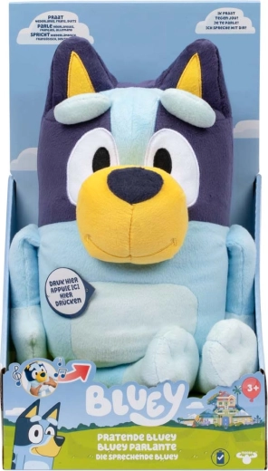 Bluey hovoriaca plyšová figúrka