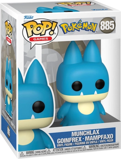 Funko Pop! Games Pokémon – Munchlax (Mampfaxo) #885 - 1 kus