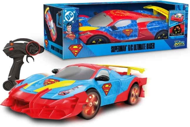 Diaľkovo ovládané pretekárske auto Bladez Superman Metropolis City Racer