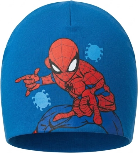 Bavlnená prechodová čiapka Marvel Spider-Man petrolejová
